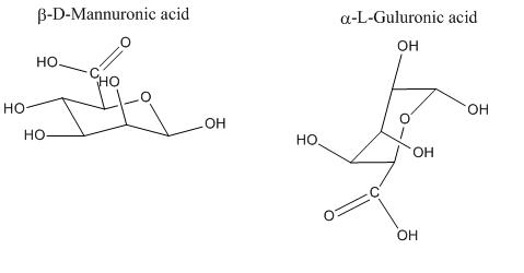 Alginate monomers