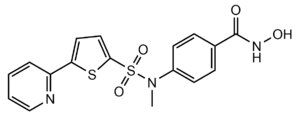 Figure 3: Structure of "Compound 1," a Hydroxamic Inhibitor