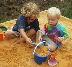 术语沙箱来自于儿童的沙箱或安全游戏沙坑。