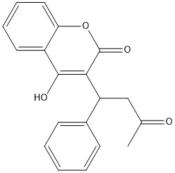 Figure 6. Warfarin structure