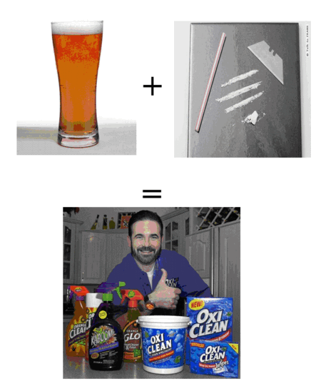 Billy Mays' autopsy reports detected the presence of cocaine metabolites and ethanol.