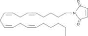 Figure 2: The structure of N-arachidonyl maleimide (NAM)that interacts with Cys252.