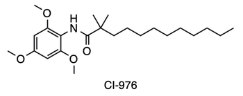 Figure 6: Structure of known ACAT inhibitor