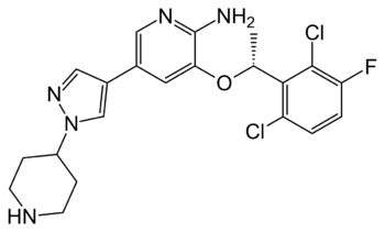 Figure 5. Structure of the ALK inhibitor, Crizotinib